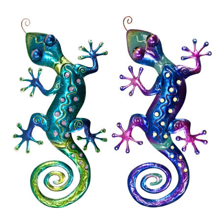 OFERTA *adorno pared lagarto 2 dif.