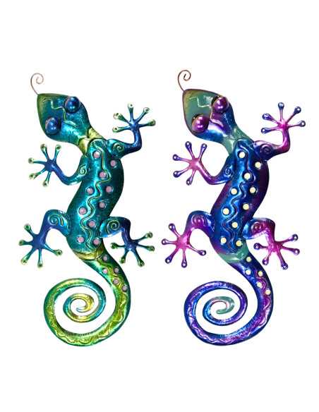 OFERTA *adorno pared lagarto 2 dif.