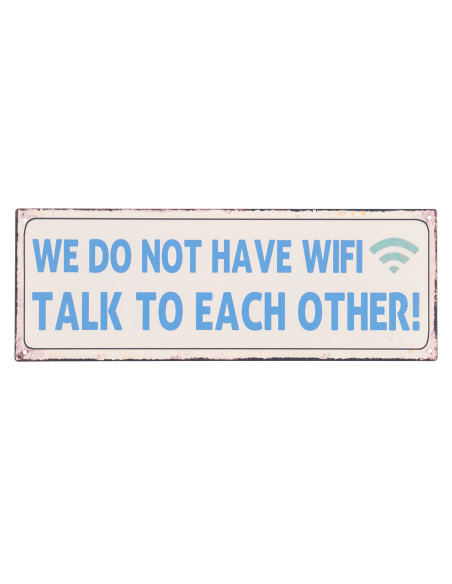 OFERTA *placa pared 13x36cm.