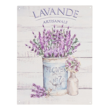 Placa pared lavanda