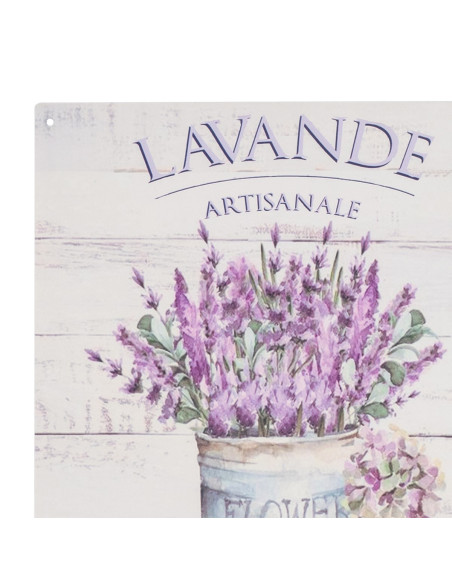 Placa pared lavanda