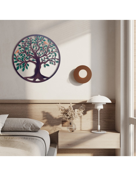 Adorno pared arbol de la vida 60cm.