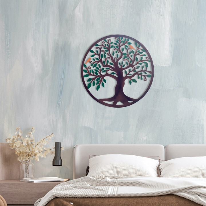 Adorno pared arbol de la vida 60cm.