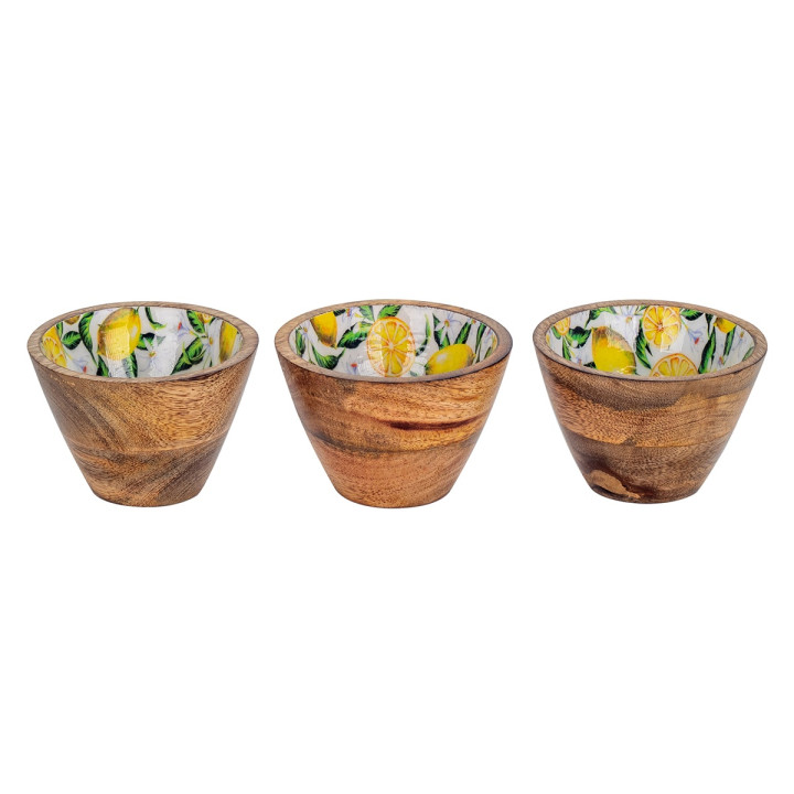 Bandeja limones c/3 cuencos