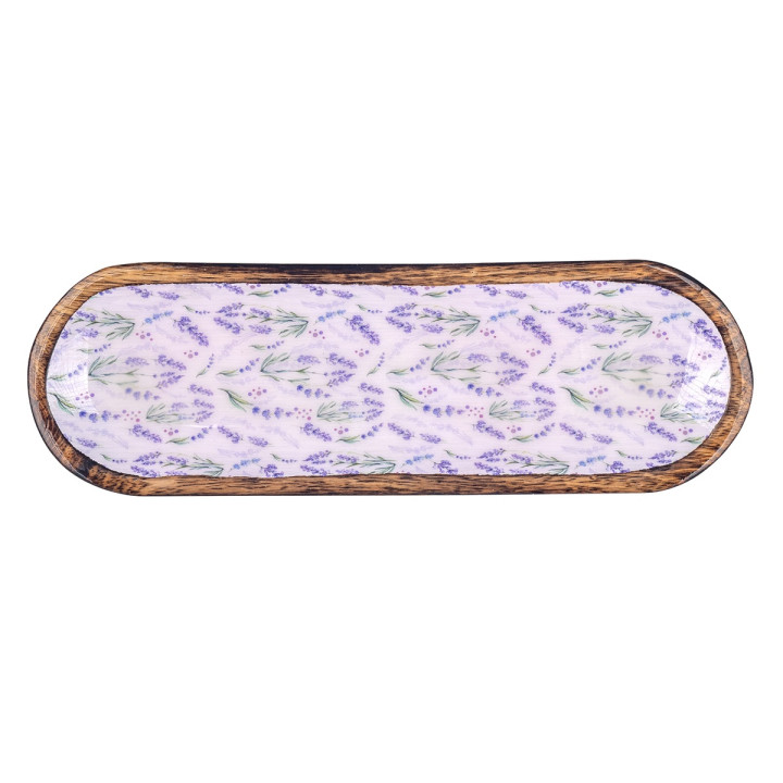 Bandeja lavanda c/3 cuencos