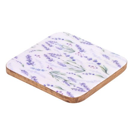 OFERTA *s/4 posavasos cuadrados lavanda 2