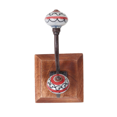 Percha 1 pomo doble