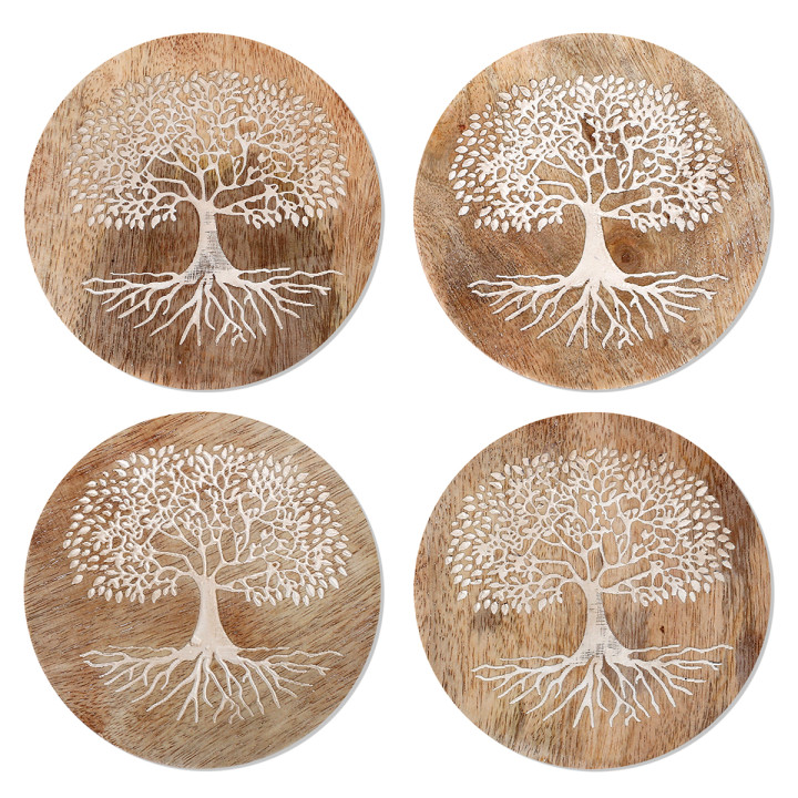 S/4 posavasos arbol vida