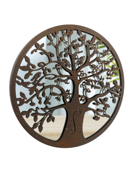 OFERTA *adorno pared arbol de vida 30cm c/espejo