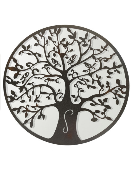 OFERTA *adorno pared arbol de vida 30cm c/espejo