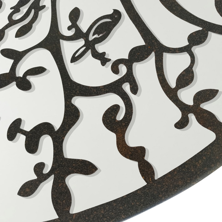 OFERTA *adorno pared arbol de vida 30cm c/espejo