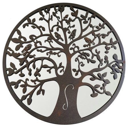 OFERTA *adorno pared arbol de vida 50cm c/espejo 2