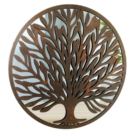 OFERTA *adorno pared arbol de vida 50cm c/espejo