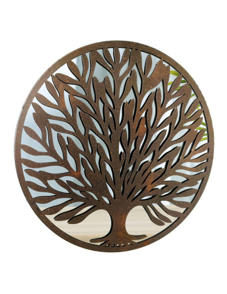 OFERTA *adorno pared arbol de vida 50cm c/espejo