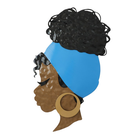 OFERTA *adorno pared perfil mujer