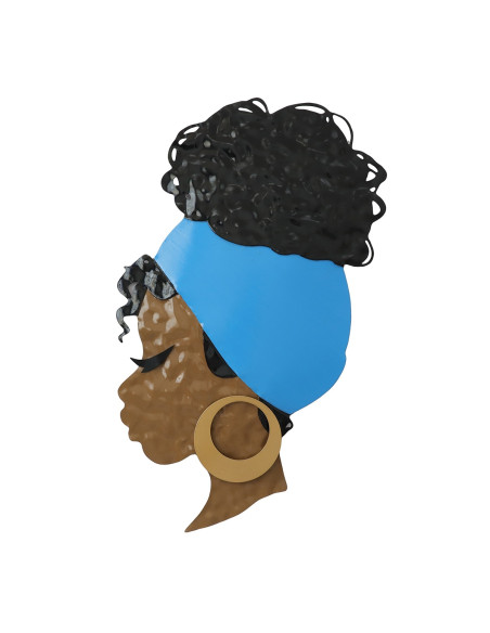 OFERTA *adorno pared perfil mujer