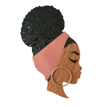 OFERTA *adorno pared perfil mujer