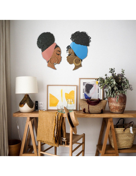OFERTA *adorno pared perfil mujer