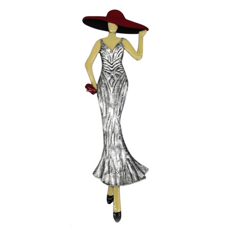 OFERTA *adorno pared chica sombrero