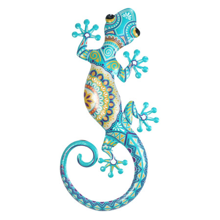 Adorno pared lagarto gra.