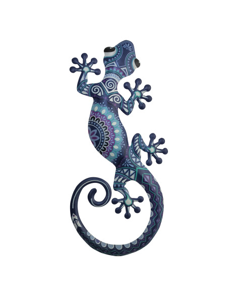 Adorno pared lagarto gra.