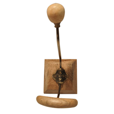 Percha 1 pomo doble