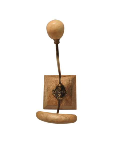 Percha 1 pomo doble