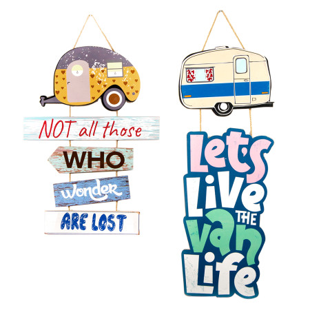 OFERTA *adorno pared letreros caravana