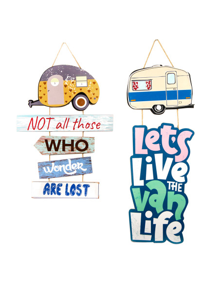 OFERTA *adorno pared letreros caravana