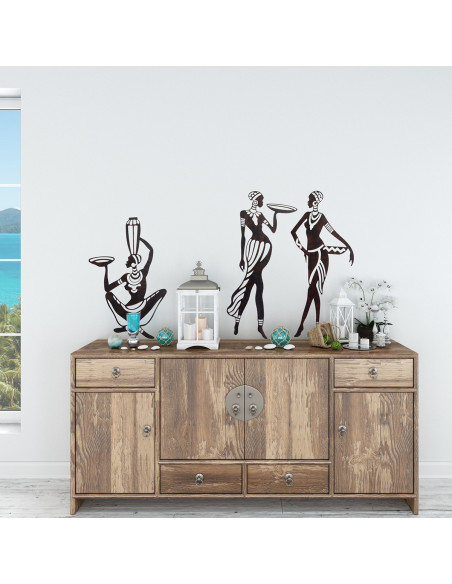 OFERTA *adorno pared africanas 3 dif.