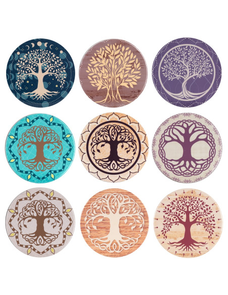 Posavasos arbol vida c/exp.