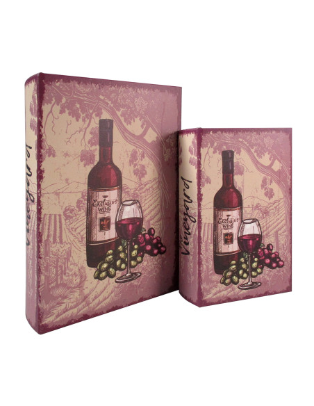 OFERTA *s/2 caja libro uva y vino