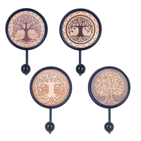 OFERTA *percha arbol vida 1 pomo 4 dif. 2