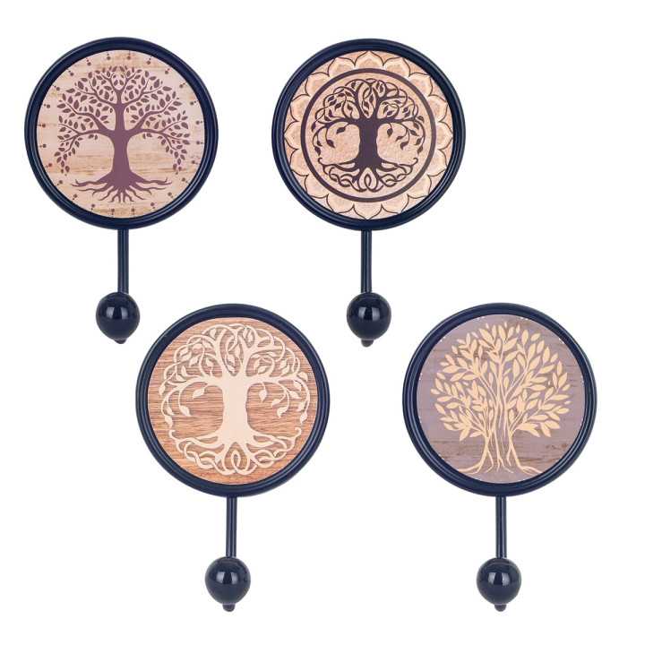 OFERTA *percha arbol vida 1 pomo 4 dif.