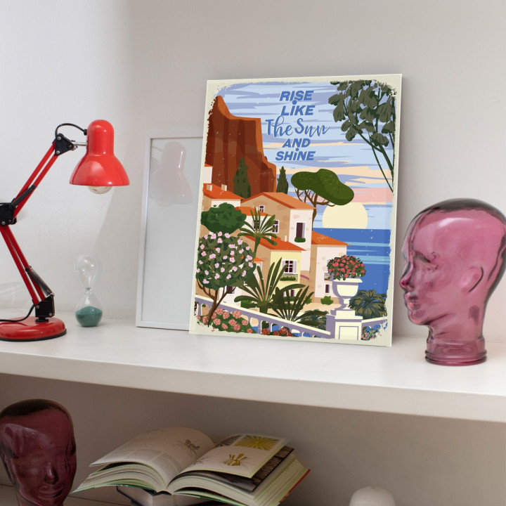OFERTA *placa pared 25x33cm