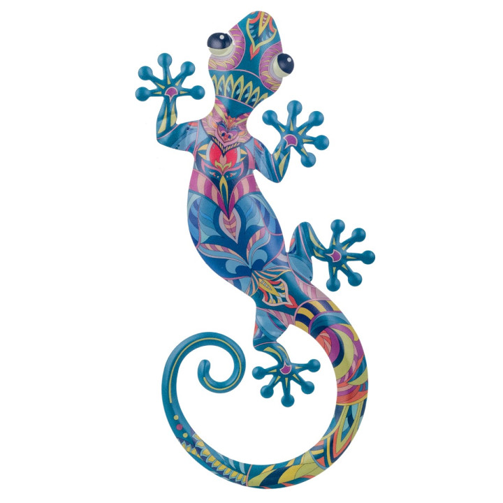 Adorno pared lagarto med.