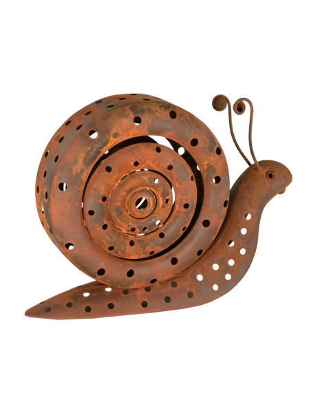 Caracol portavelas peq.