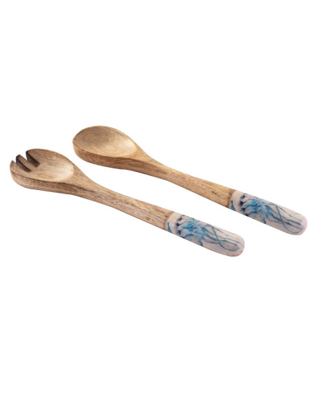 Set cuchara y tenedor medusas
