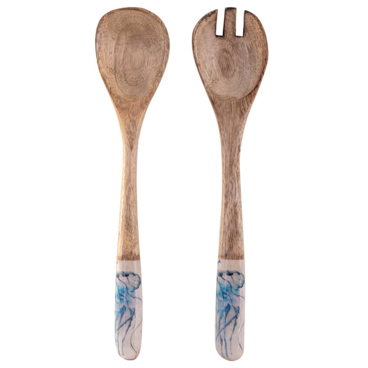 Set cuchara y tenedor medusas