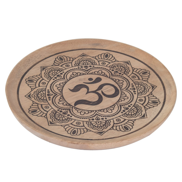 Bandeja mandala om gra.
