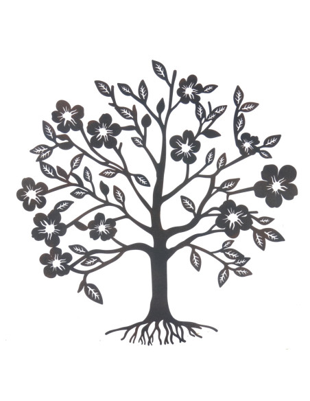 Adorno pared arbol