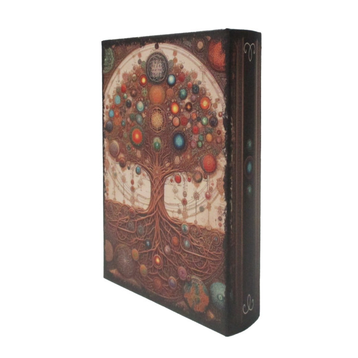 Caja libro arbol