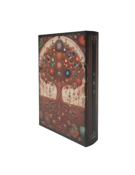 Caja libro arbol