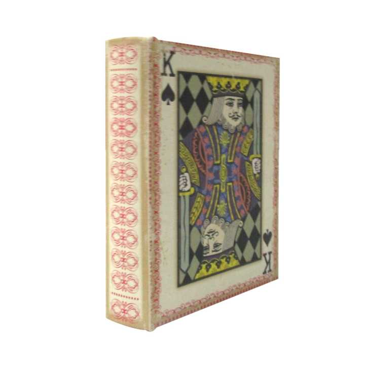 Caja libro c/baraja