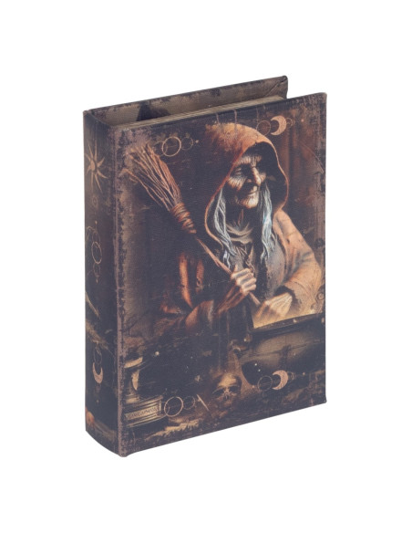 Caja libro bruja