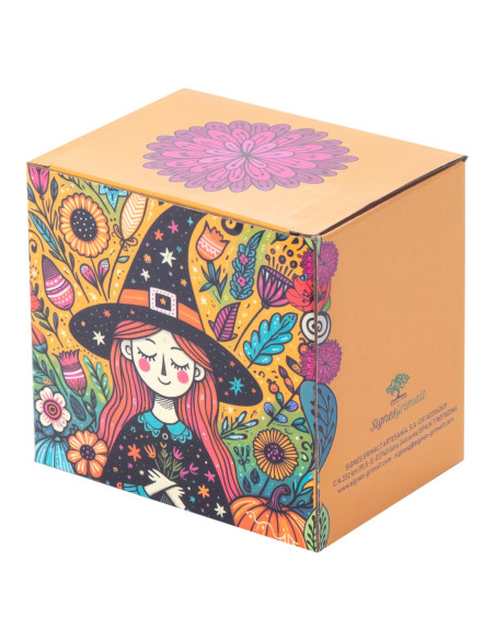 Mug bruja 4 dif. c/caja regalo