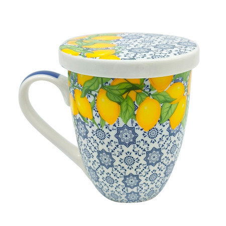 Mug limones c/caja regalo 2