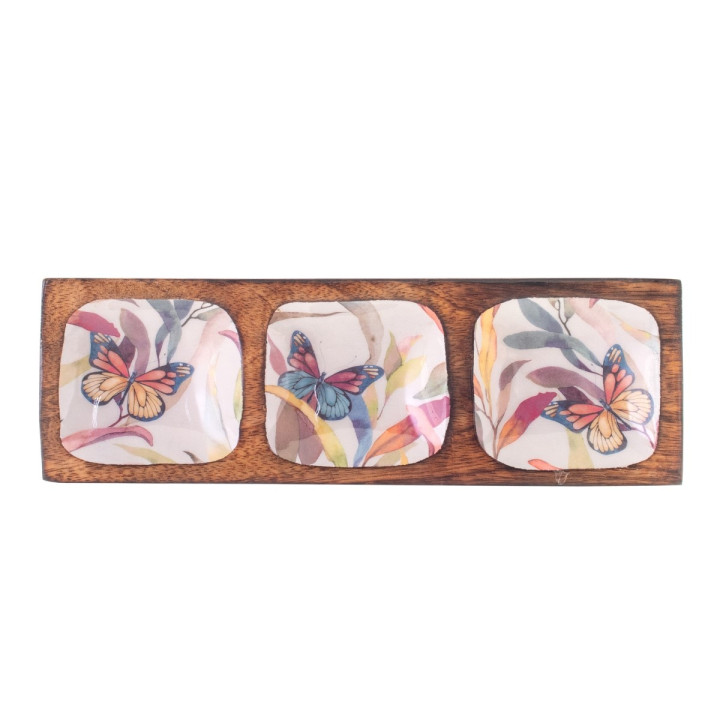 Bandeja mariposas