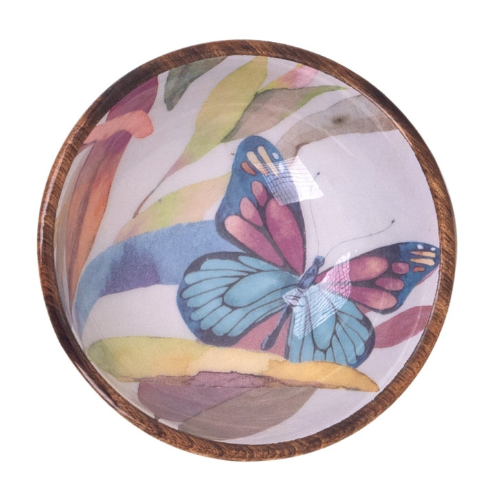 Cuenco mariposas peq.