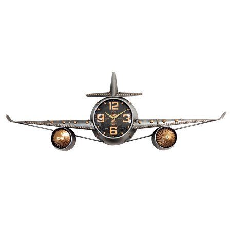 OFERTA *reloj pared avion 116x42cm